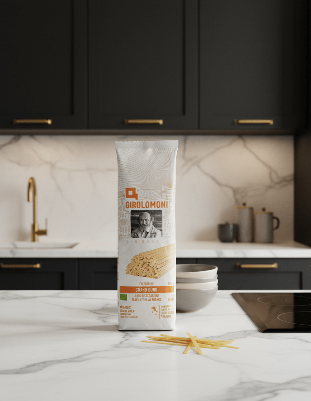 Organic Chitarrine, Rough-Drawn - Girolomoni