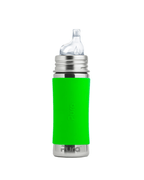 Biberon in Acciaio con Beccuccio in silicone - Pura