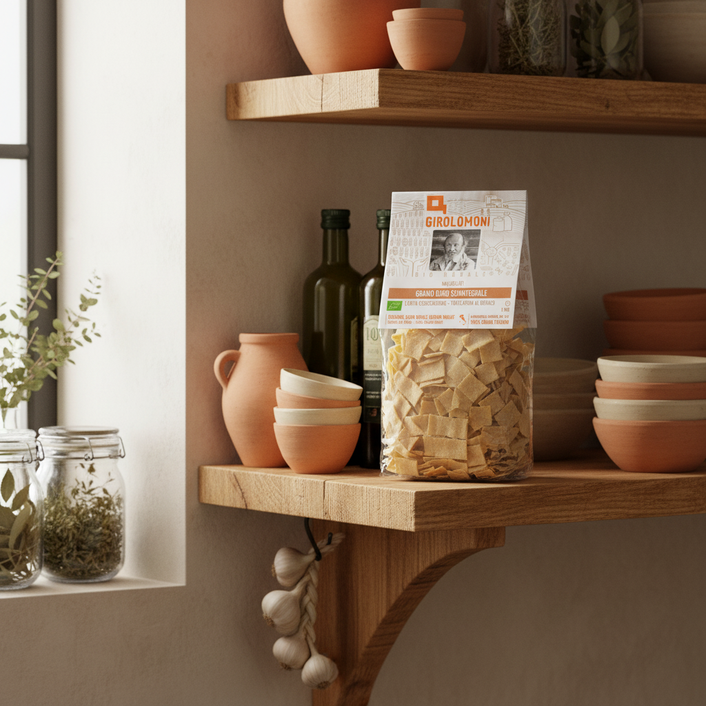 Organic Maltagliati Semi-wholemeal Rough-Drawn - Girolomoni 