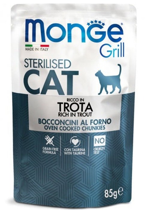 monge grill cat trota sterilized