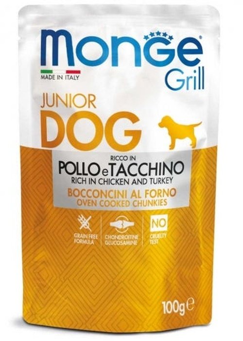 monge grill dog Pollo-Tacchino junior