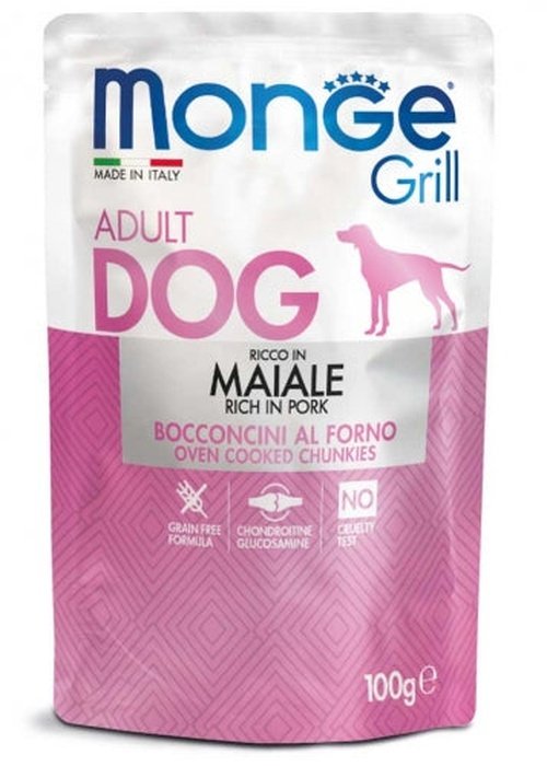 monge grill dog manzo adult