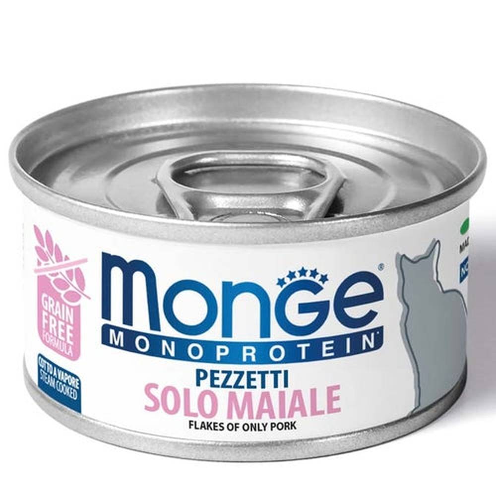 Monge Monoprotein pezzetti solo MAIALE CAT