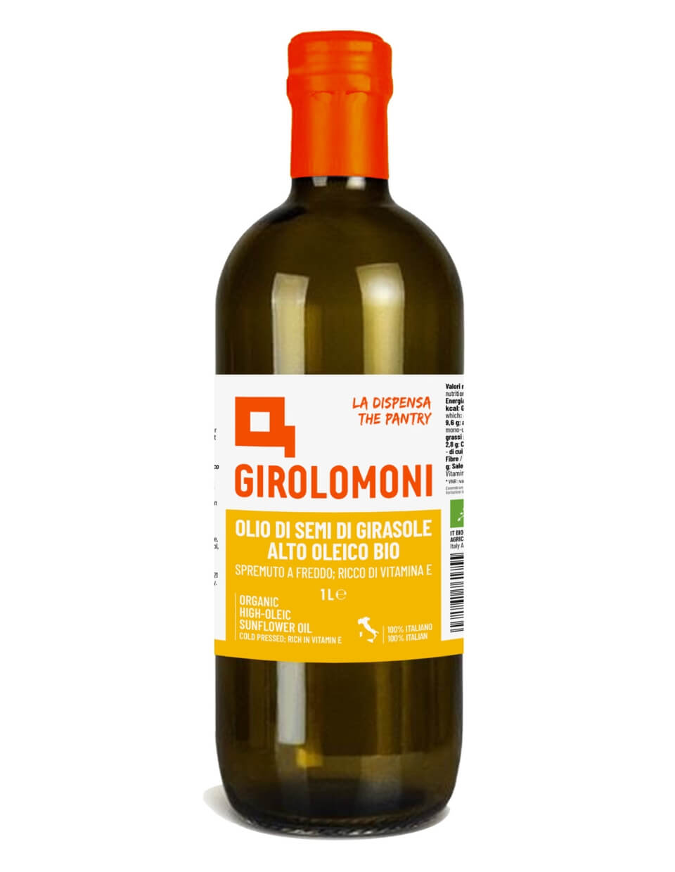 Olio girasole bio girolomoni