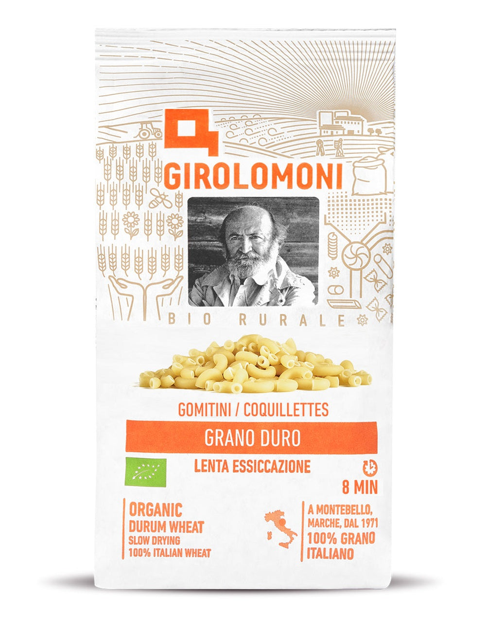 Gomitini BIO trafilatura ruvida - Girolomoni