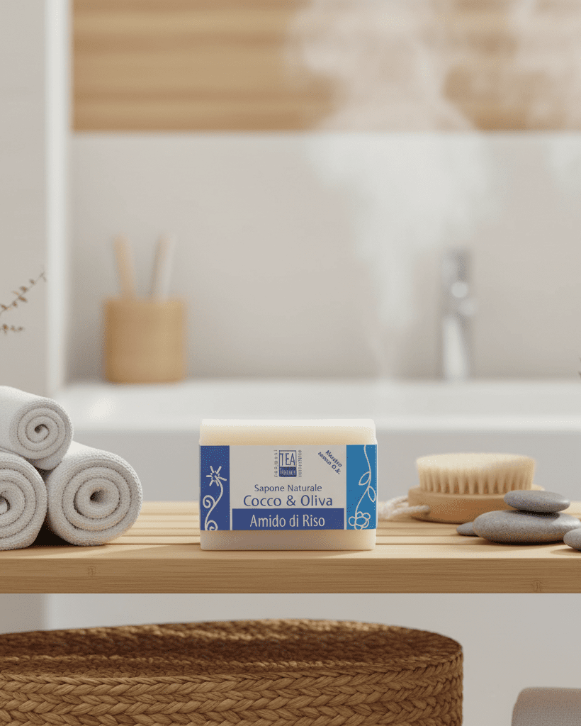 Saponetta Naturale Amido di Riso - TeaNatura