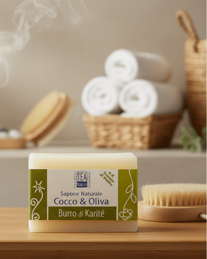 Saponetta Naturale Burro di Karitè - TeaNatura