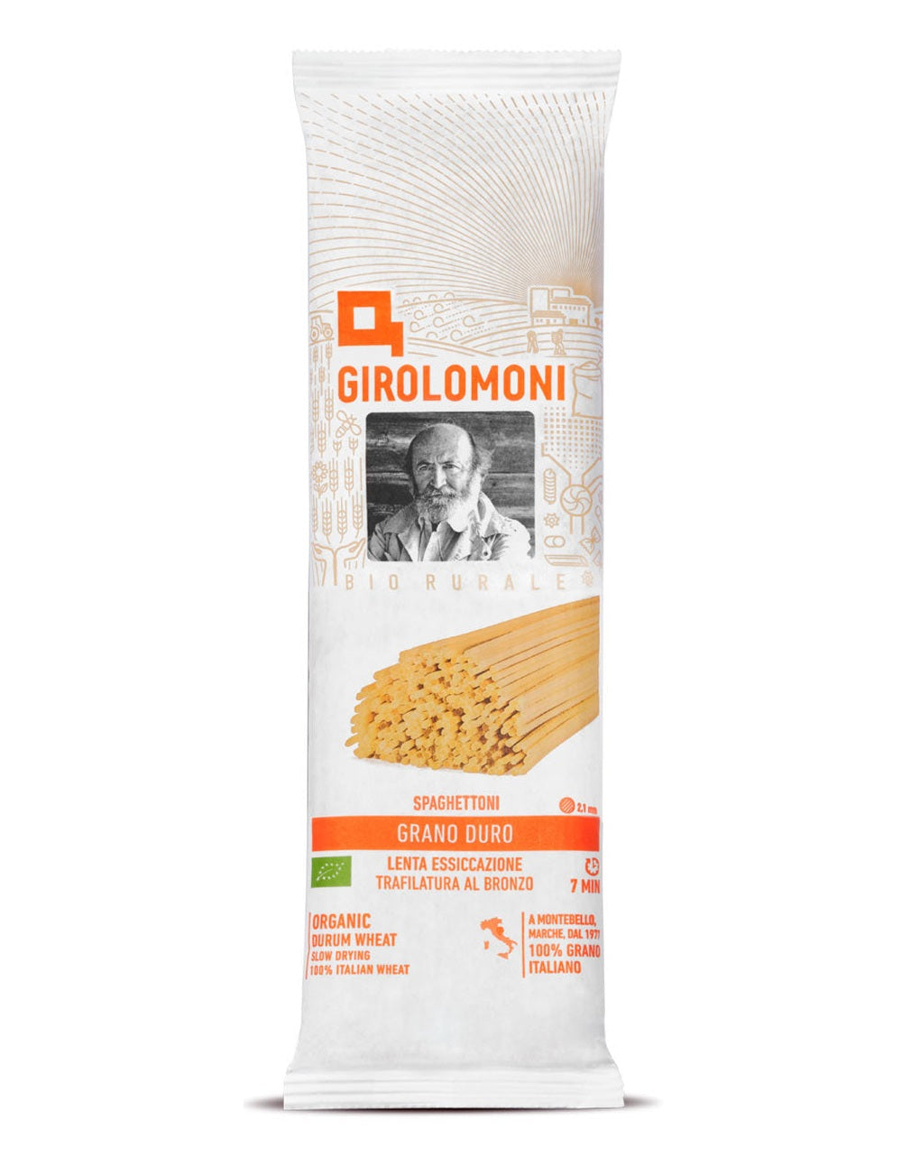 Organic Rough-Drawn Spaghettoni - Girolomoni