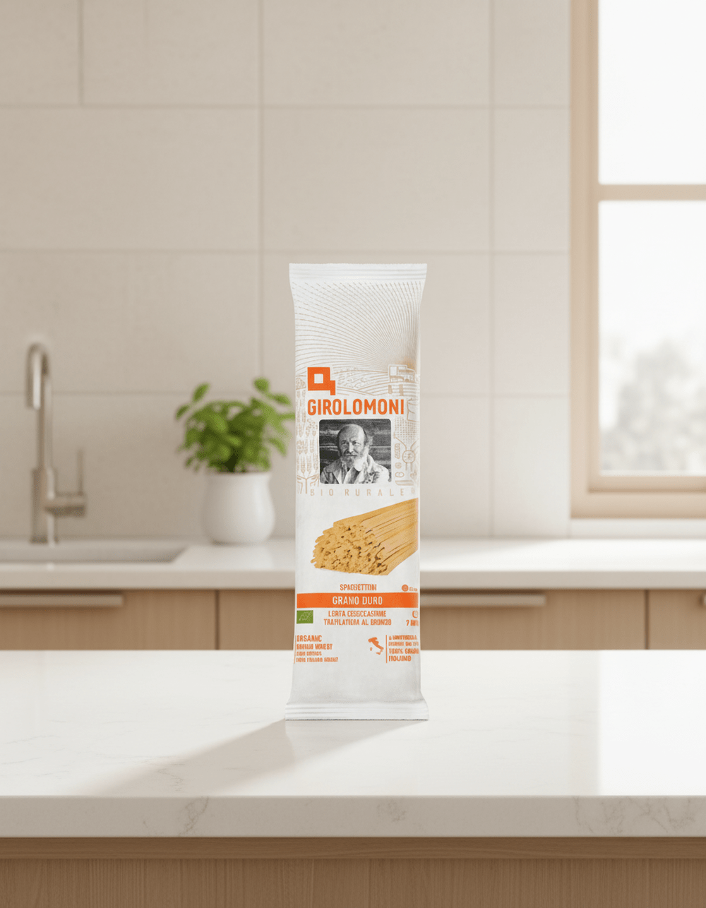 Organic Rough-Drawn Spaghettoni - Girolomoni