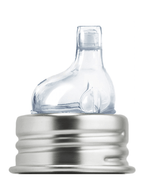 Biberon in Acciaio con Beccuccio in silicone - Pura